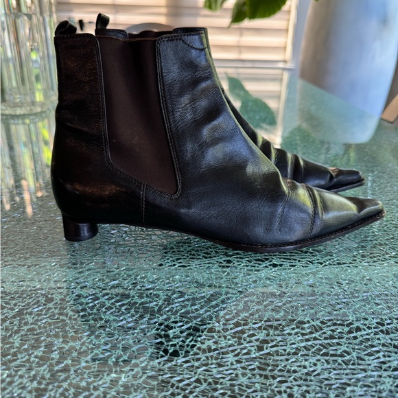 Fendi Elegant brown Leather‎ Ankle Boots 41 - Picture 3 of 9